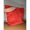 Mini Velours brique - rose