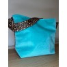 Mini turquoise - léopard